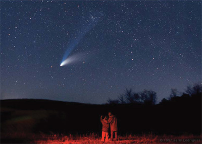 Contemplando el cielo
